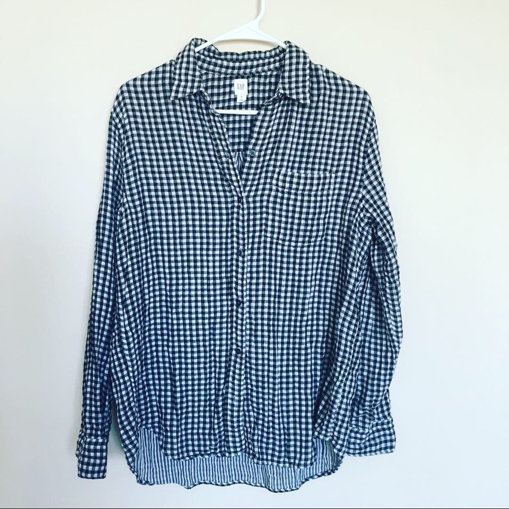 Checked blouse - Picture 2 of 5